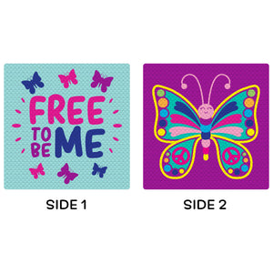Free to be Me Butterfly Flip Sequin Pillow on sale at Bulk Toy Store