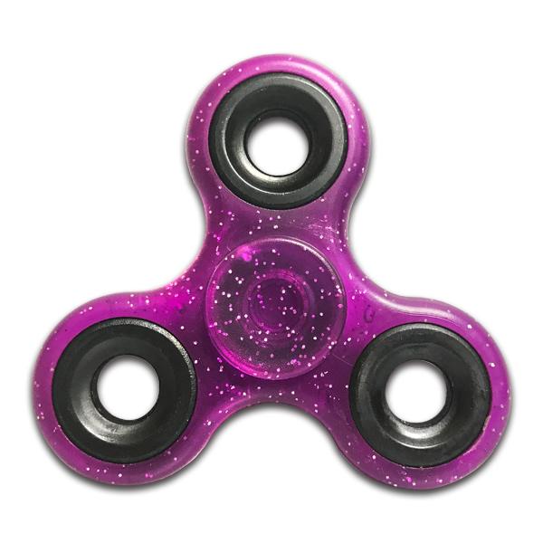 Purple Glitter Fidgetz Spinner - Sku BTS-001270