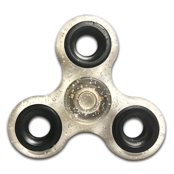 Silver Glitter Fidgetz Spinner - Sku BTS-001274