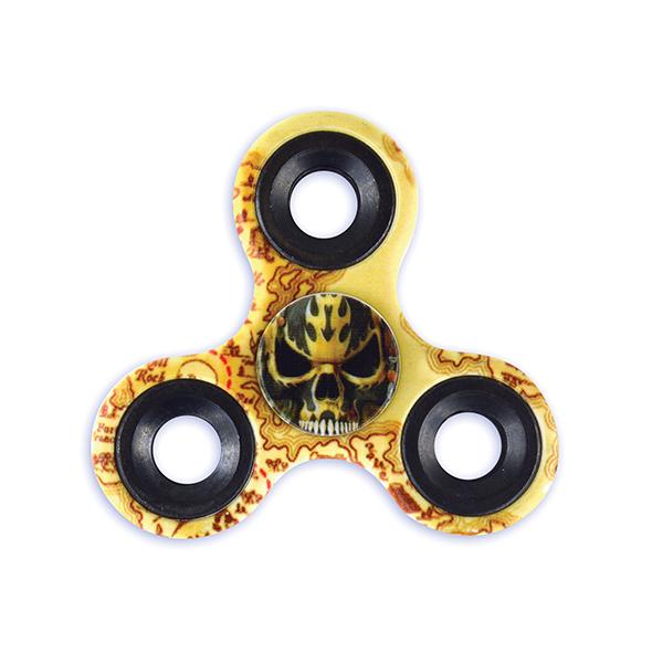 Skull & Map Fidgetz Spinner - Sku BTS-001302