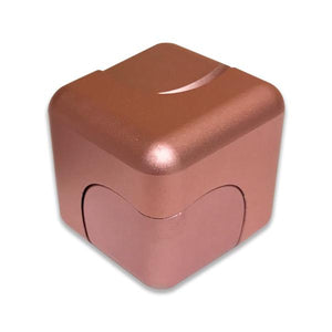 Rose Gold Cube Fidgetz Spinner - Sku BTS-001316