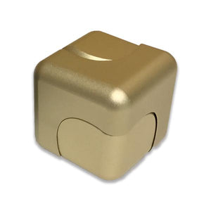 Gold Cube Fidgetz Spinner - Sku BTS-001318