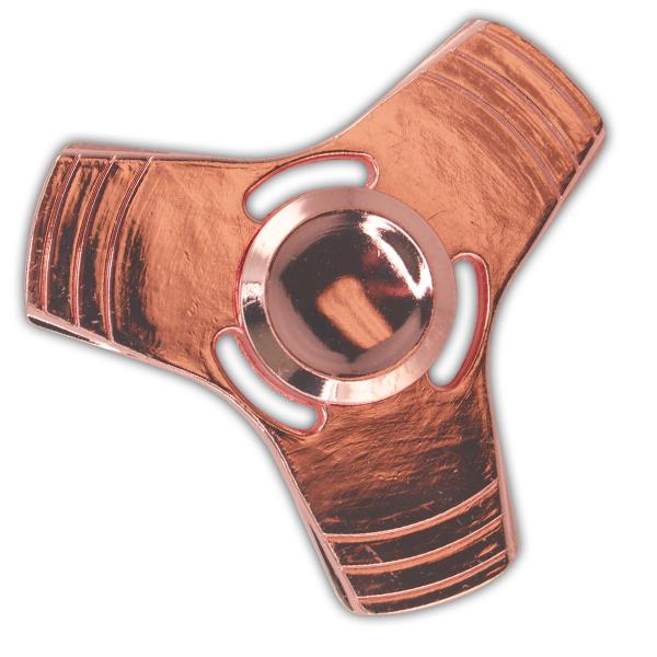 Square Metal Fidgetz Spinner (Rose Gold) - Sku BTS-001320