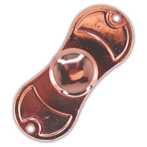 Two Prong Metal Fidgetz Spinner (Rose Gold) - Sku BTS-001323