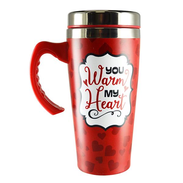 You Warm My Heart Travel Coffee Mug - Sku BTS-002733