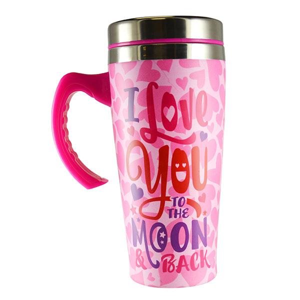 I Love You to the Moon & Back Travel Coffee Mug - Sku BTS-002735