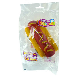 Hot Dog Squeez'em Squishy Toy - Save at Bulk Toy Store