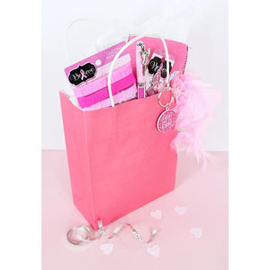 7-Piece Pink Ribbon Gift Bag  - Save at Bulk Toy Store