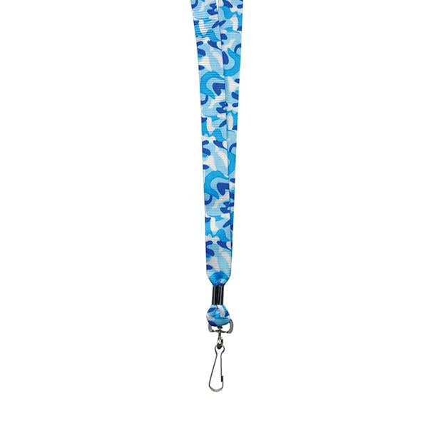 Blue Camouflage Lanyards - Sku BTS-004877