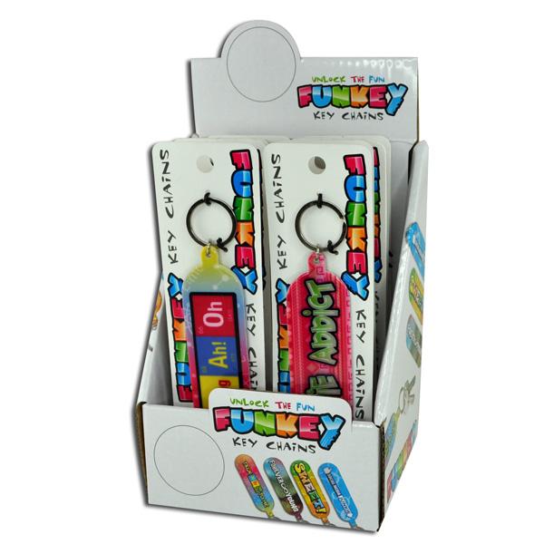 FunKey Printed Keychains (12 ct) - Sku BTS-020107