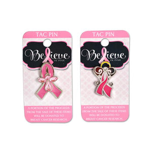 Pink Angel Pins (12 per display) - Bulk Toy Store