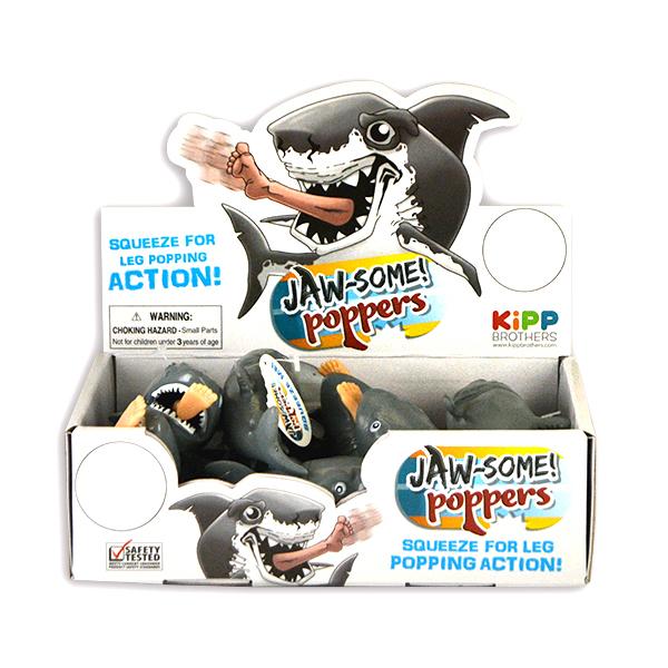 Shark Attack Leg Poppers (12 per display) - Sku BTS-021148