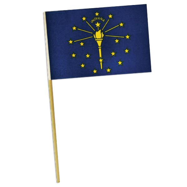 Indiana State Flags (12 ct) - Sku BTS-021275