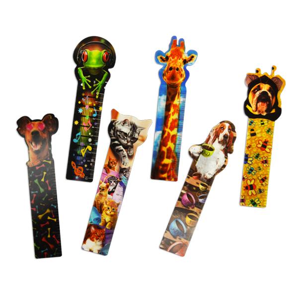 3-D Diecut Bookmarks (12 ct) - Sku BTS-021408K