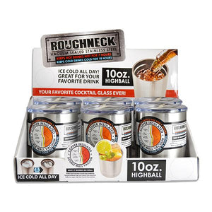 Roughneck 10 oz. Highballs (6 per display) - Sku BTS-021600