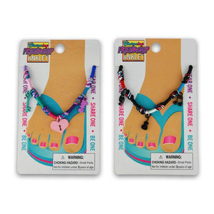 Charming Friendship Anklets (12 per display) - Bulk Toy Store