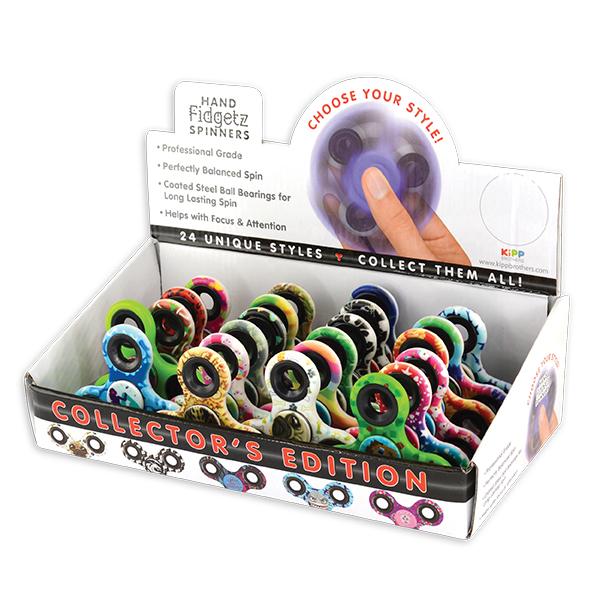 Collector's Edition Hand Fidgetz Spinners (24 per display) - Sku BTS-022260