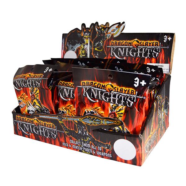 Mix & Match Dragon Slayer Knight Figurines (24 per display) - Sku BTS-022389