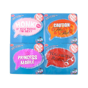 Speech Bubble Car Decals (12ct) on sale at Bulk Toy Store