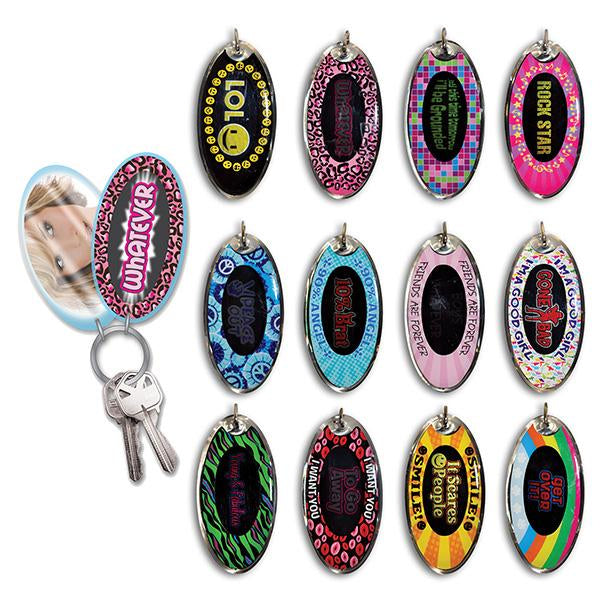 Mirror Solar Key Chains (one dozen) - Sku BTS-026969