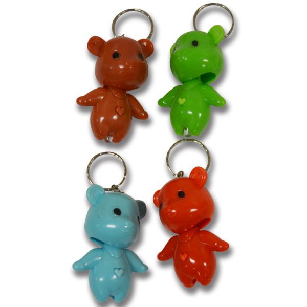 Happy Led Light Key Chain Pals (one dozen) - Sku BTS-028474