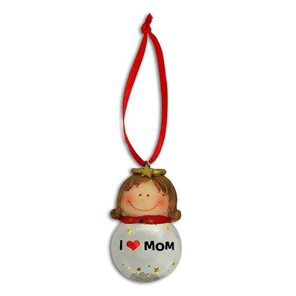 Mom Angel Christmas Ornaments (12 ct) - Sku BTS-028679