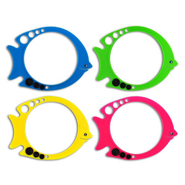 Fish Shaped Diving Rings (Pack of 4) - Sku BTS-029159