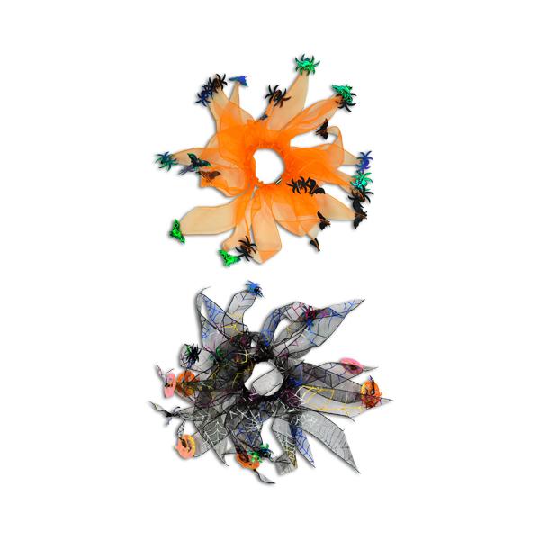 Halloween Hair Bow (12 ct) - Sku BTS-029444