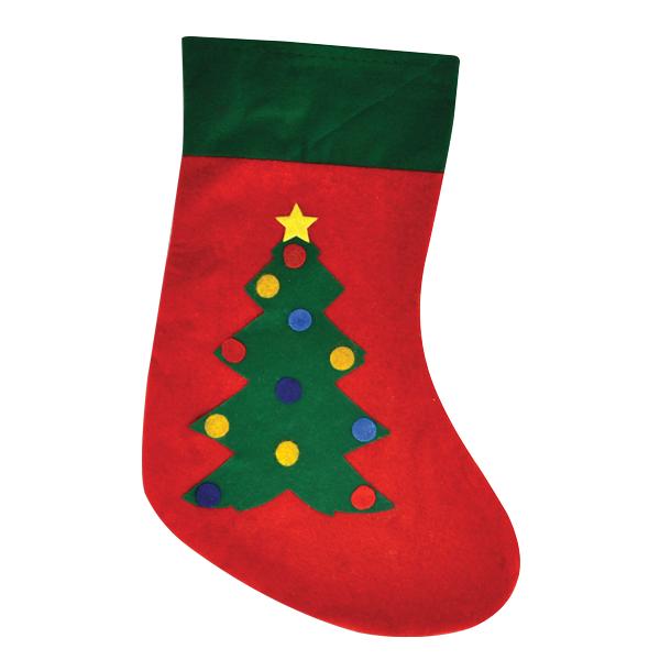 Felt Character Stockings (One Dozen) - Sku BTS-029797