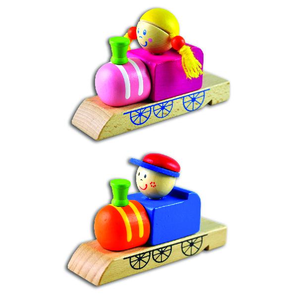 Wooden Boys & Girls Train Whistles (Bag of 6) - Sku BTS-028037