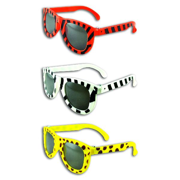 Animal Print Kid's Glasses (12 ct) - Sku BTS-028052