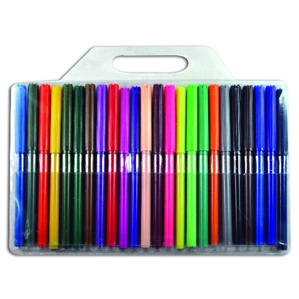 Colored Markers Set - Sku BTS-028194