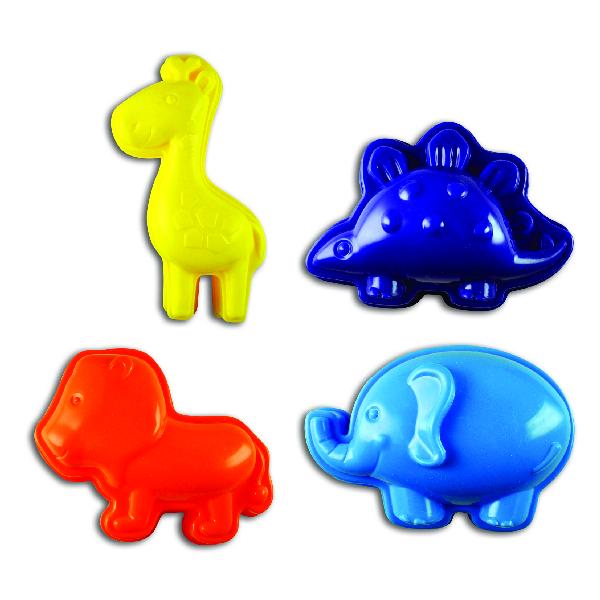 Zoo Animal Sand Molds (one dozen) - Sku BTS-028215