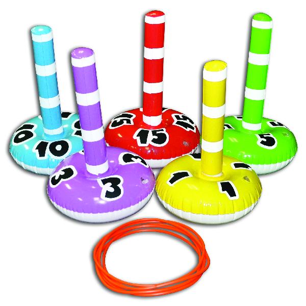 Inflatable Ring Toss Game (set of 10) - Sku BTS-028461