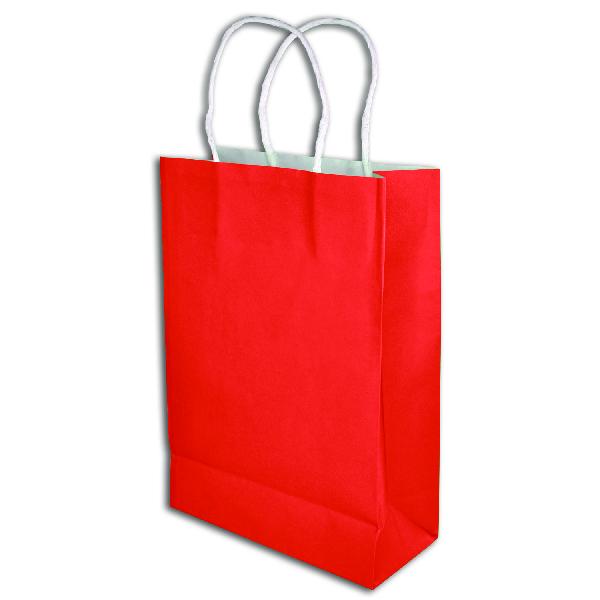 Red Gift Bags (one dozen) - Sku BTS-028786