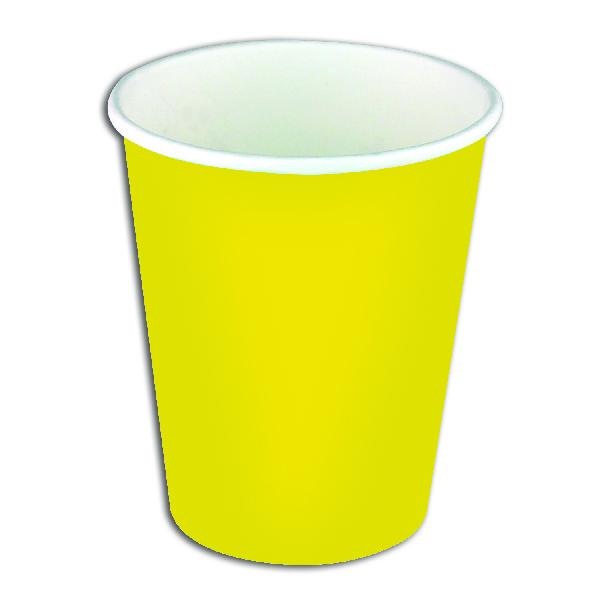 Yellow Party Cups (One Dozen) - Sku BTS-028959