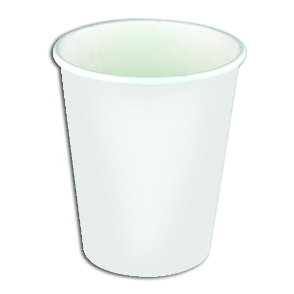 White Party Cups (One Dozen) - Sku BTS-028960