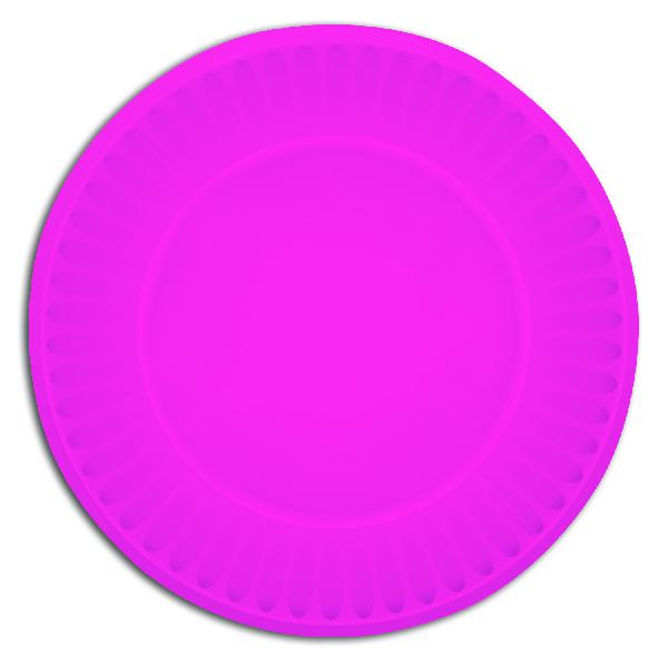 Pink Paper Party Plates (12 ct) - Sku BTS-028982