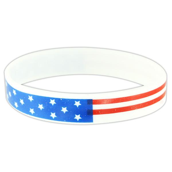 Patriotic Wristbands (12ct) - Sku BTS-029163