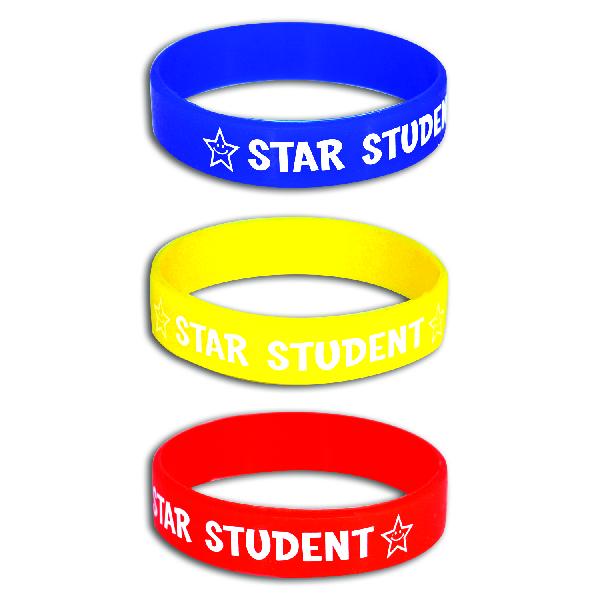 Star Student Wristbands (Dozen) - Sku BTS-029166