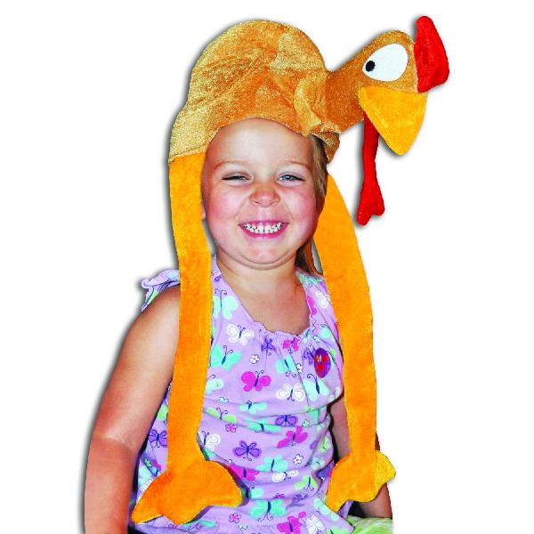 Plush Turkey Hat - Sku BTS-029319