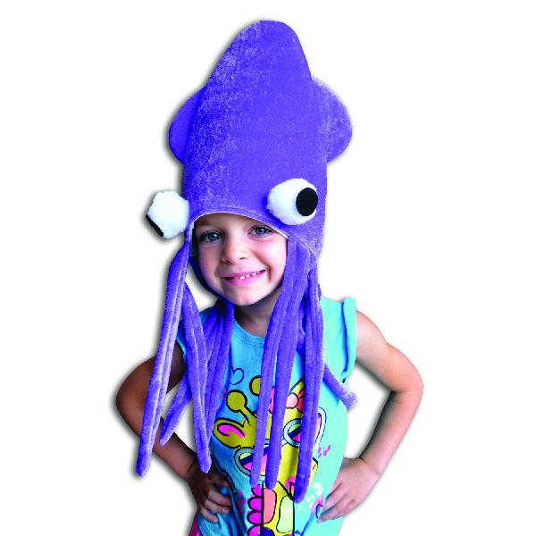 Plush Squid Hat - Sku BTS-029320