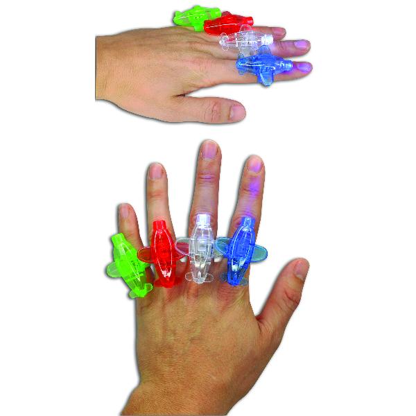 Airplane LED Finger Lights (12ct) - Sku BTS-029592