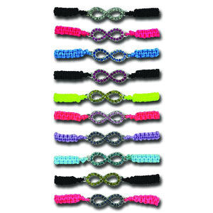 Assorted Infinity Bracelets - On Sale Toys, Novelties and More at BulkToyStore.com