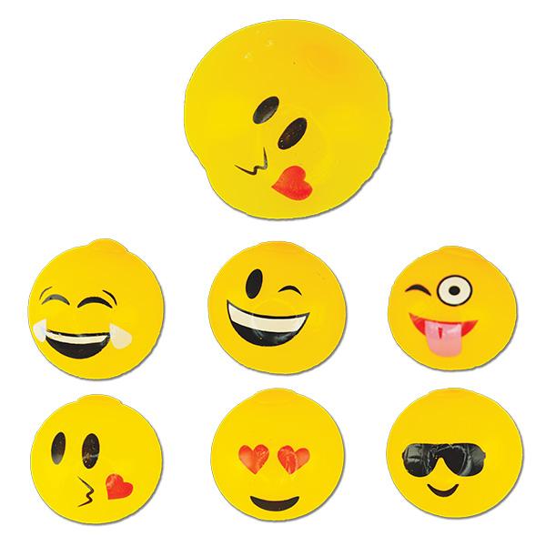 Splat Emoji Balls (12ct) by Bulk Toy Store