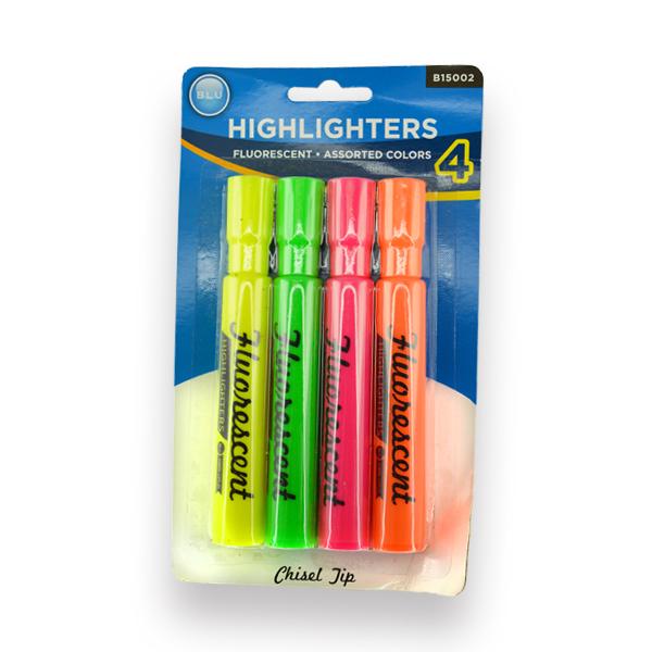 Chiseled Highlighters - Bag of 4. Save with our discount toys and ...