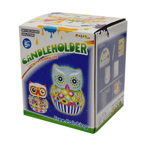Owl Candle Holder Craft Kit on sale at Bulk Toy Store