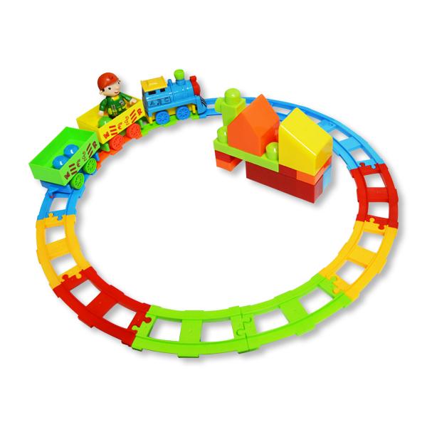 Building Block Train Set (1ct) - Sku BTS-KP1144