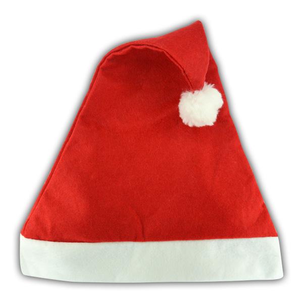 Adult Size Santa Hats (Bag of 12 Pieces)