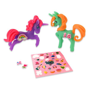 Unicorn Figurines with Stickers (Bag of 12) - Sku BTS-KP3276